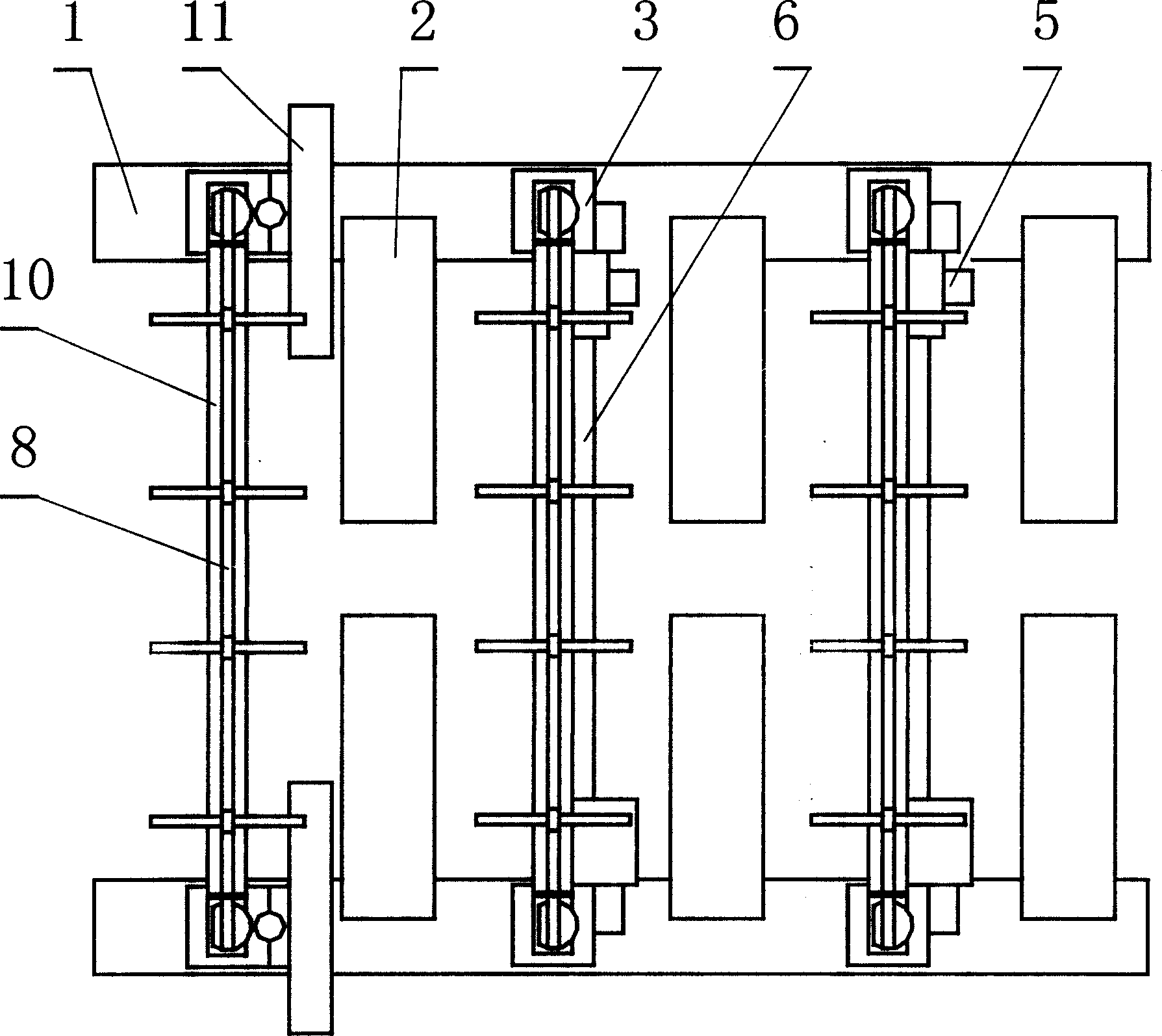 Gantry type self-walking roofbolter