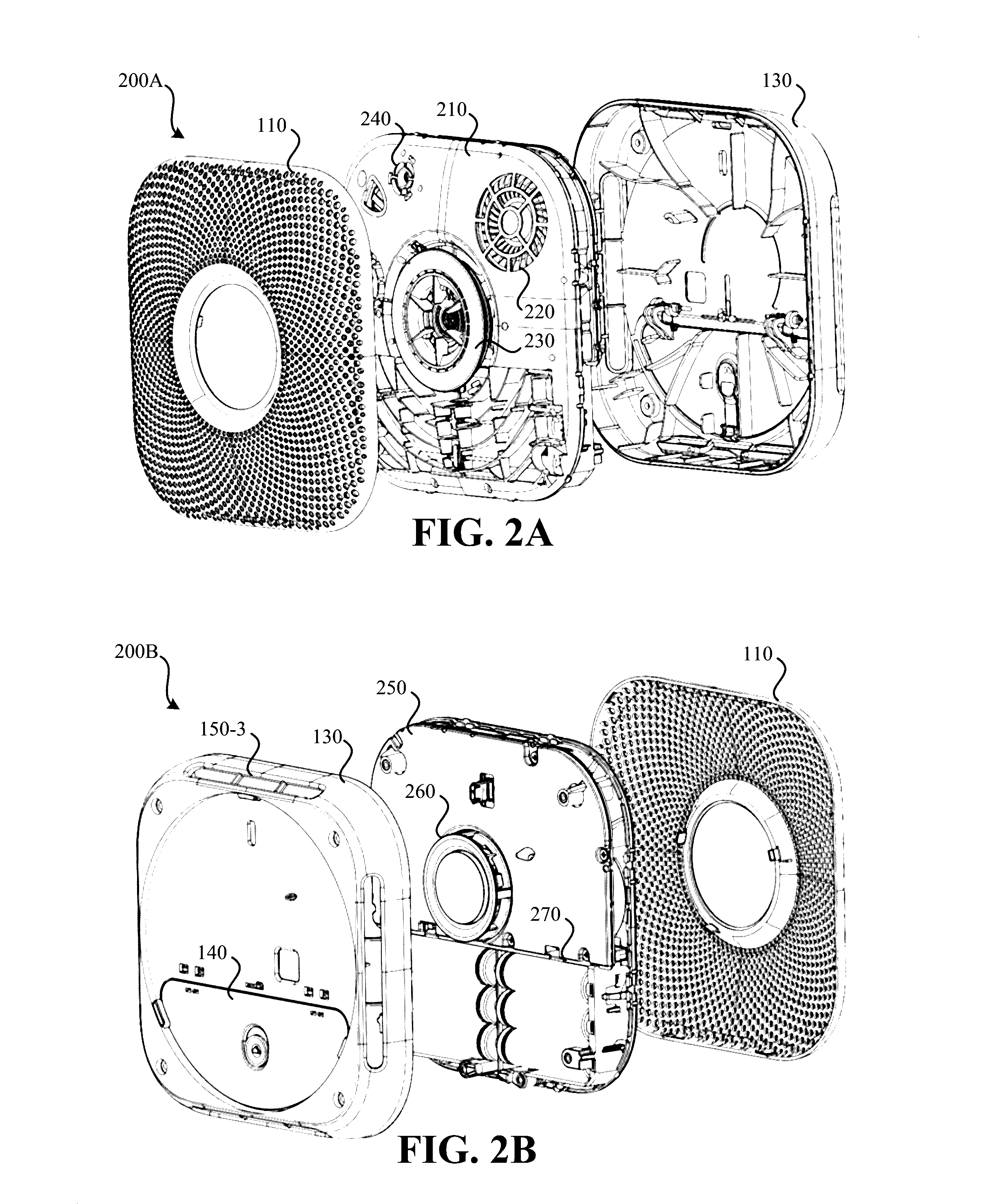 Circuit board configurations facilitating operation of heat sensitive sensor components