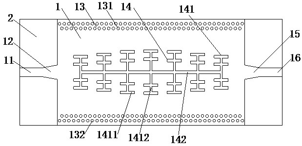 Substrate integrated waveguide filter based on artificial surface plasmon