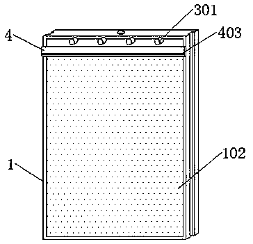 Humidified flame-retardant fireproof door