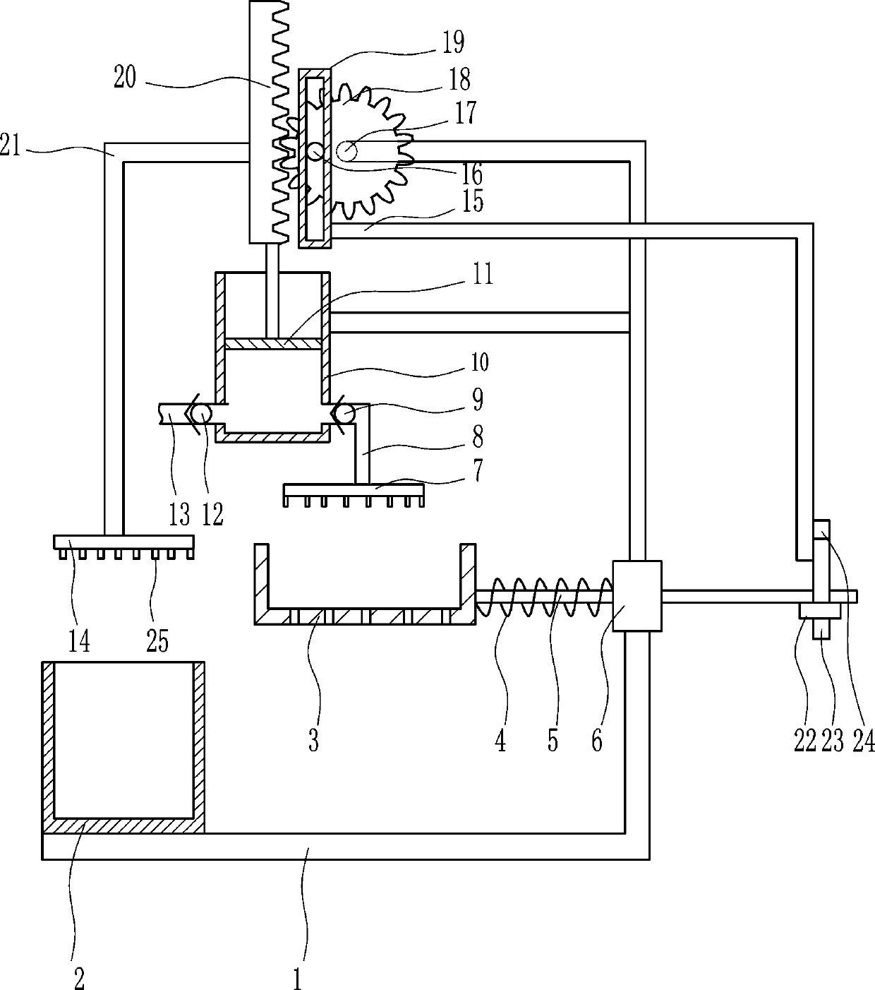 Disinfecting compressing device for stainless steel product for medical treatment