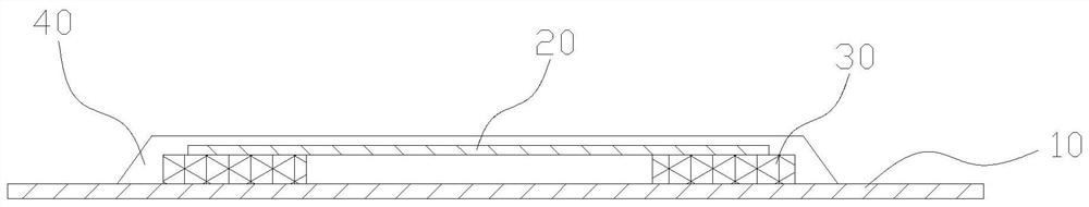 Chip packaging method and chip module