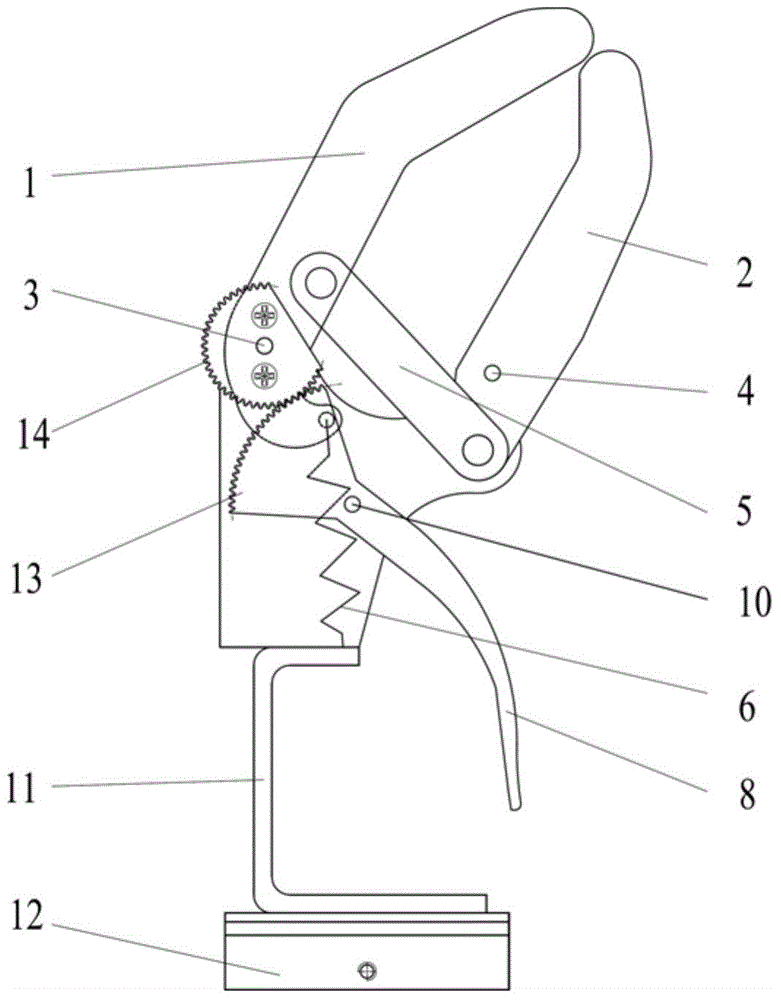 Passive artificial hand