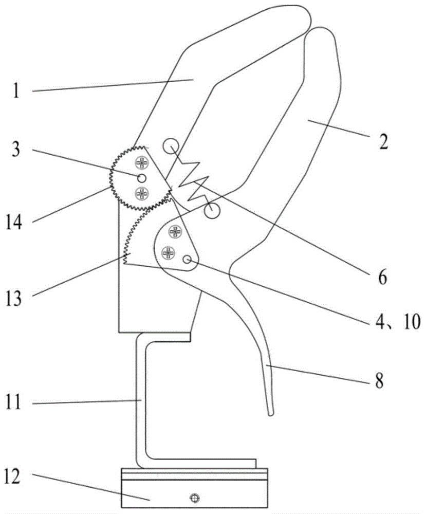 Passive artificial hand