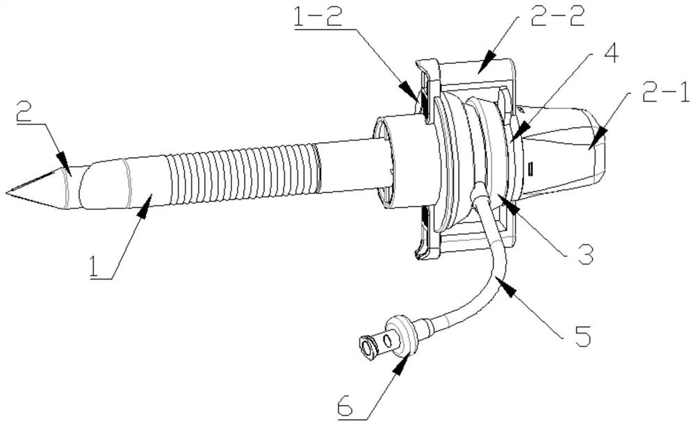 Puncture outfit easy for flexible operations of apparatus and using method