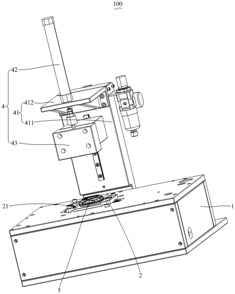 Testing device