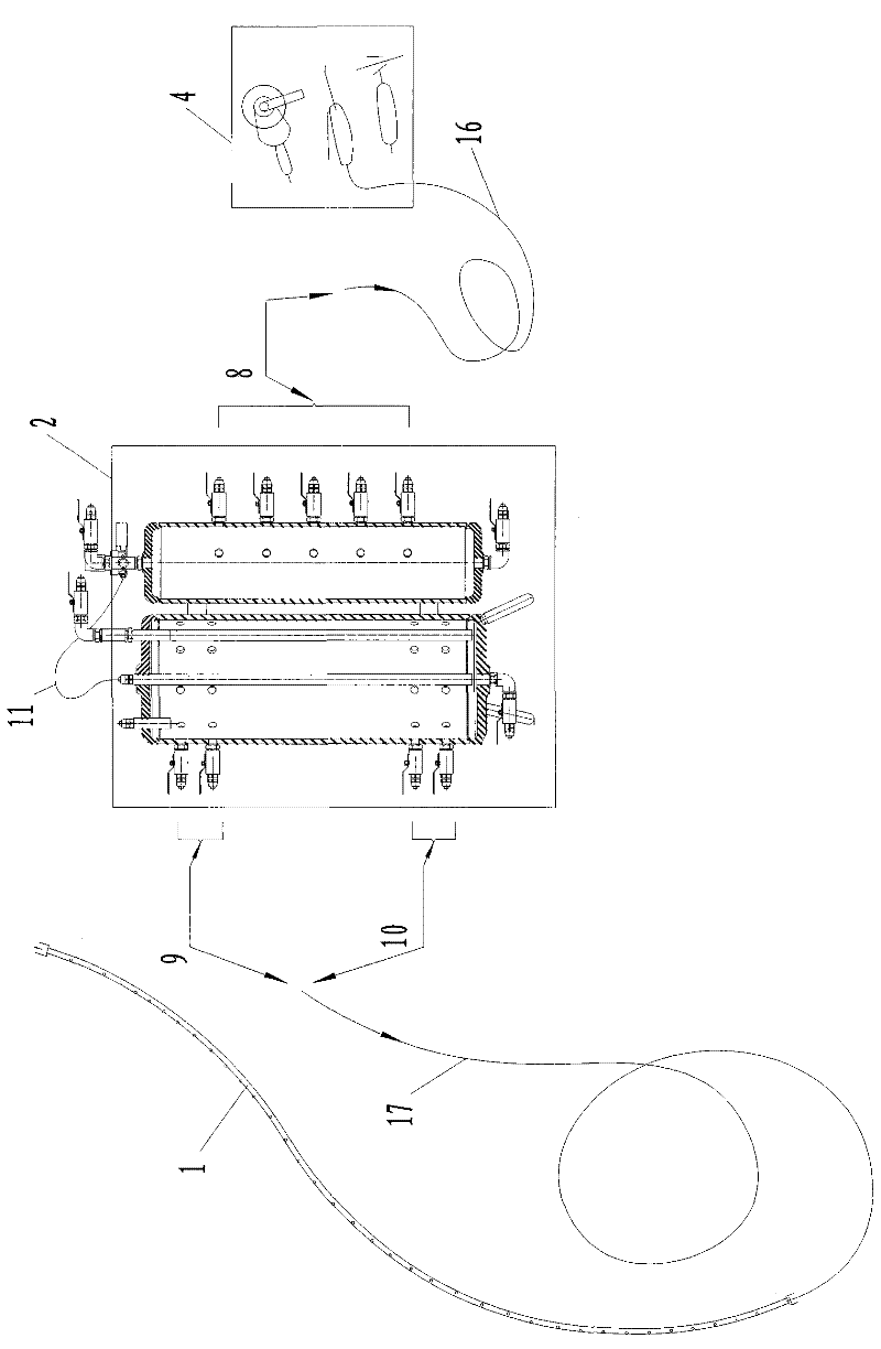 Shape following-up flexible heating device