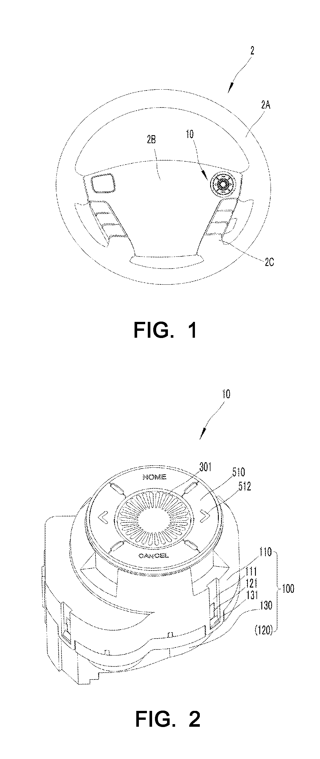 Haptic steering wheel switch apparatus