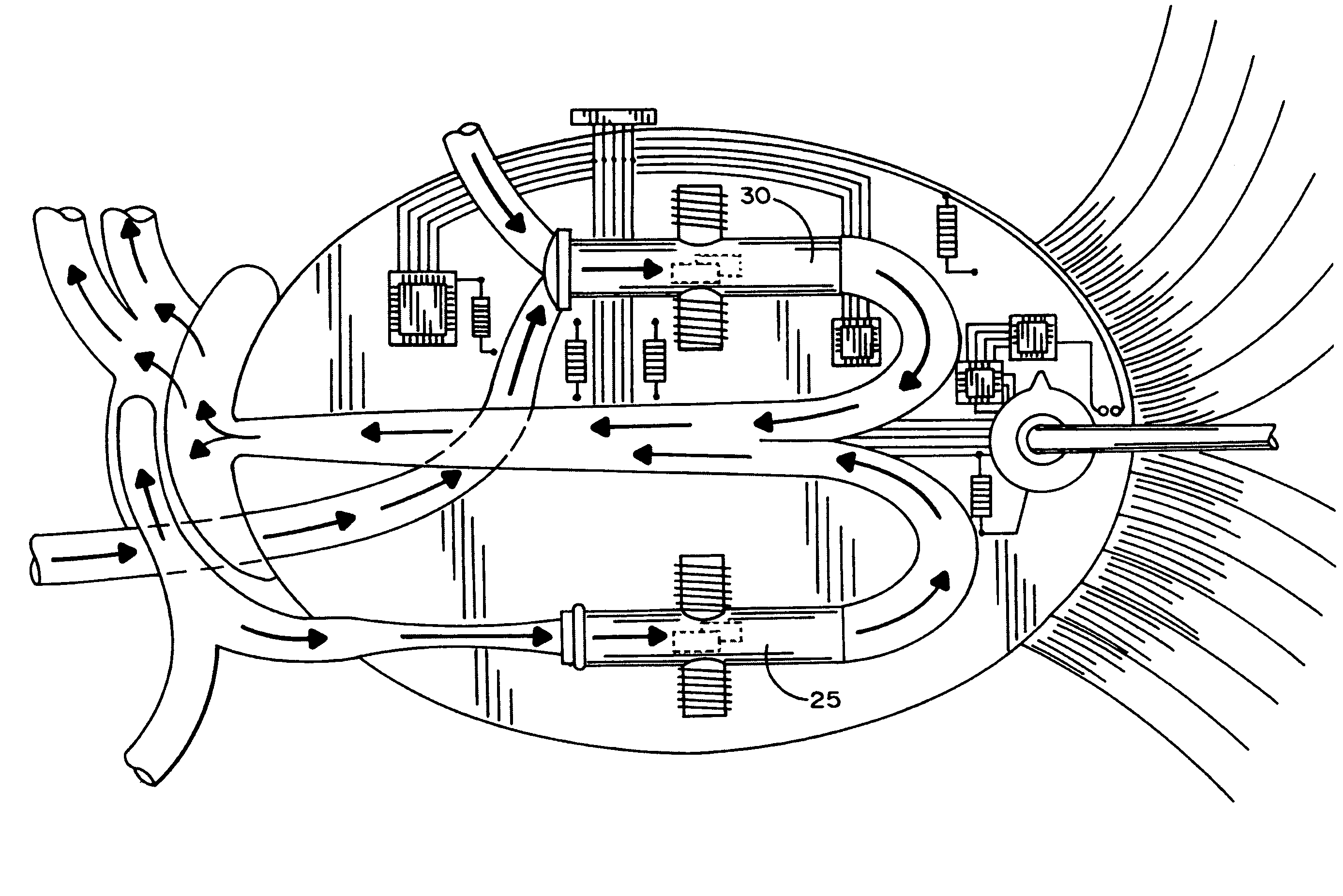 Artificial heart using magnetohydrodynamic propulsionh