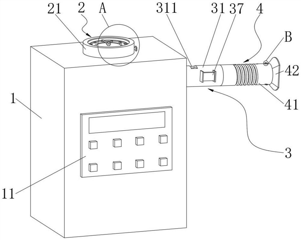 Intelligent respirator for assisting pneumonia patient in recovery