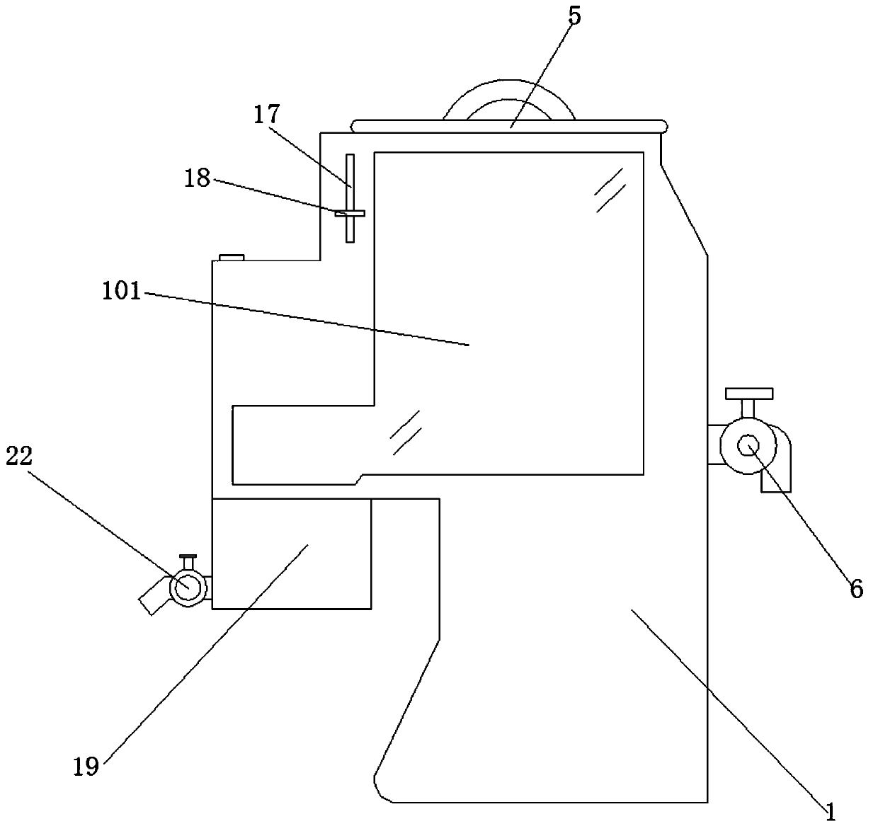 Multifunctional secondary grinding juice machine