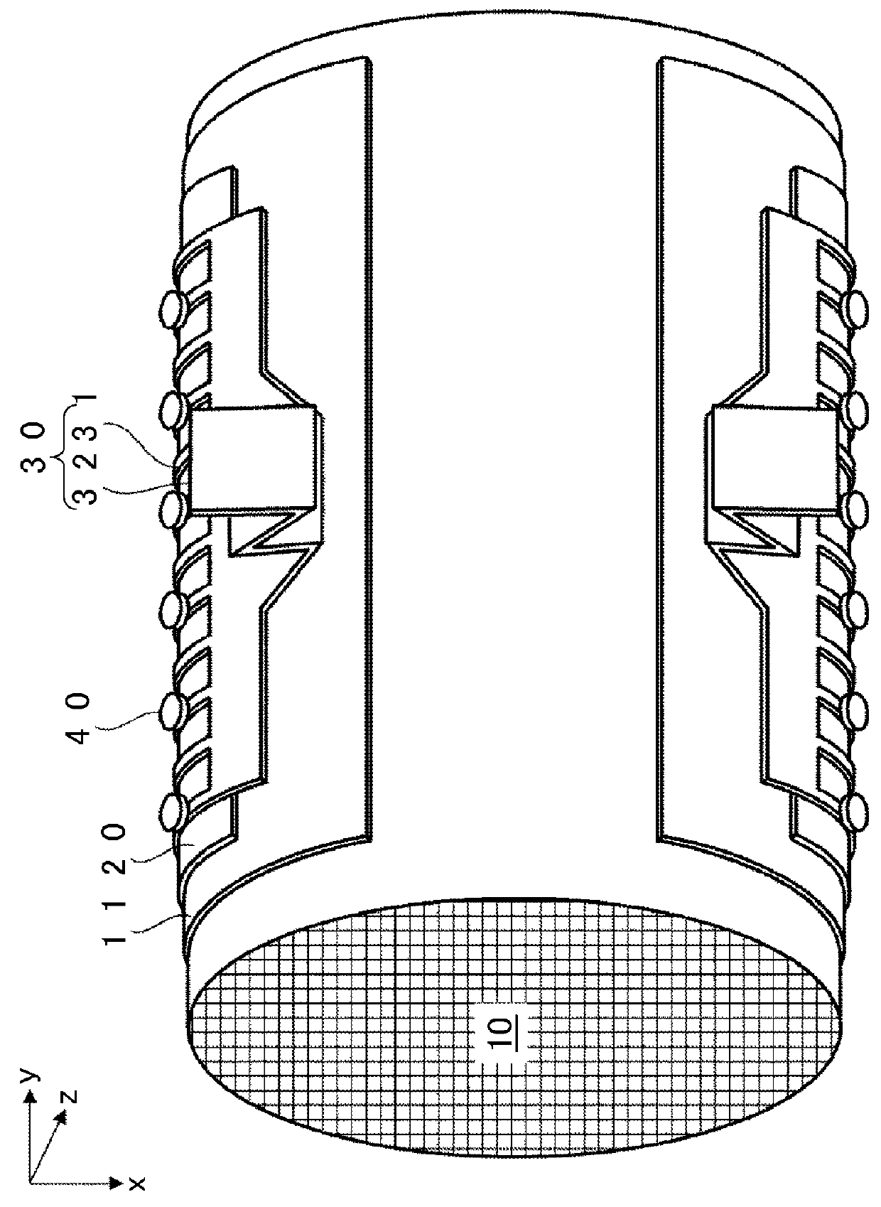 Electrically heated catalyst device