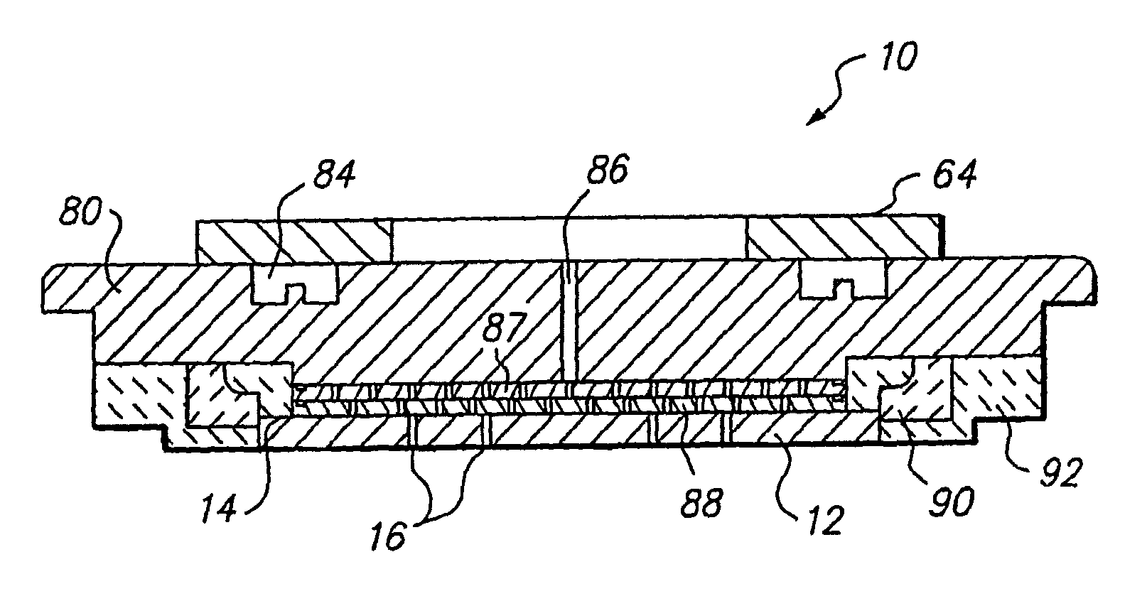 Electrode for plasma processes and method for manufacture and use thereof