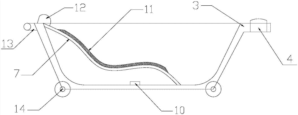 Baby bath capable of displaying water temperature