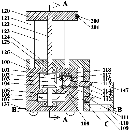 High-efficiency workpiece handling device