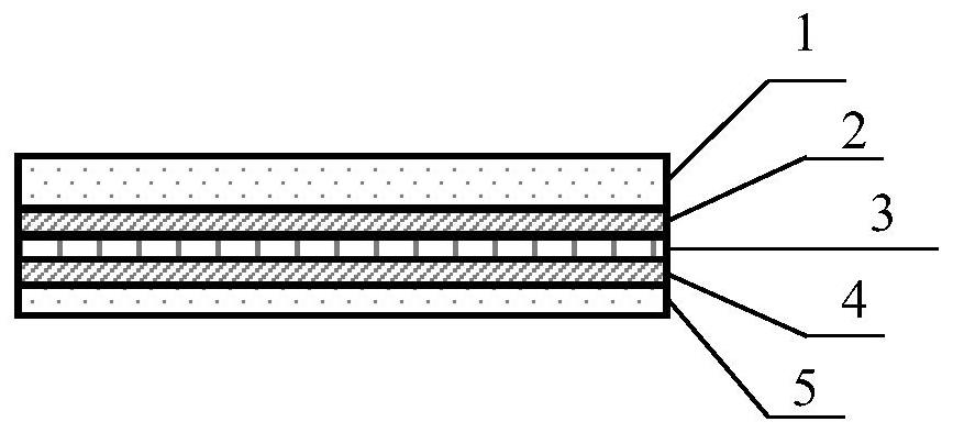 Flexible pressure sensor containing CNT composite organic material and preparation method of flexible pressure sensor