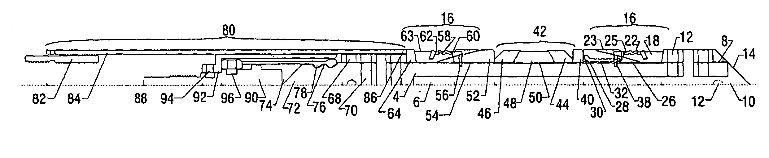 Drillable bridge plug