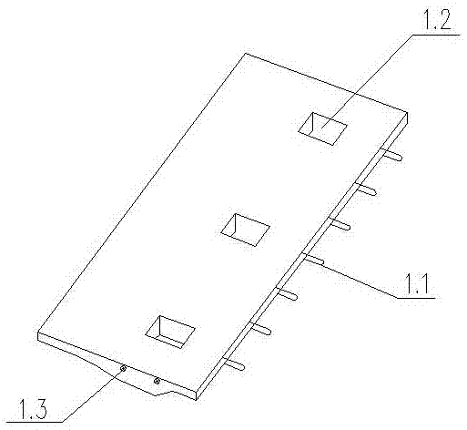 Mixed prestress-based construction method of assembling type corrugated steel web combination box girder