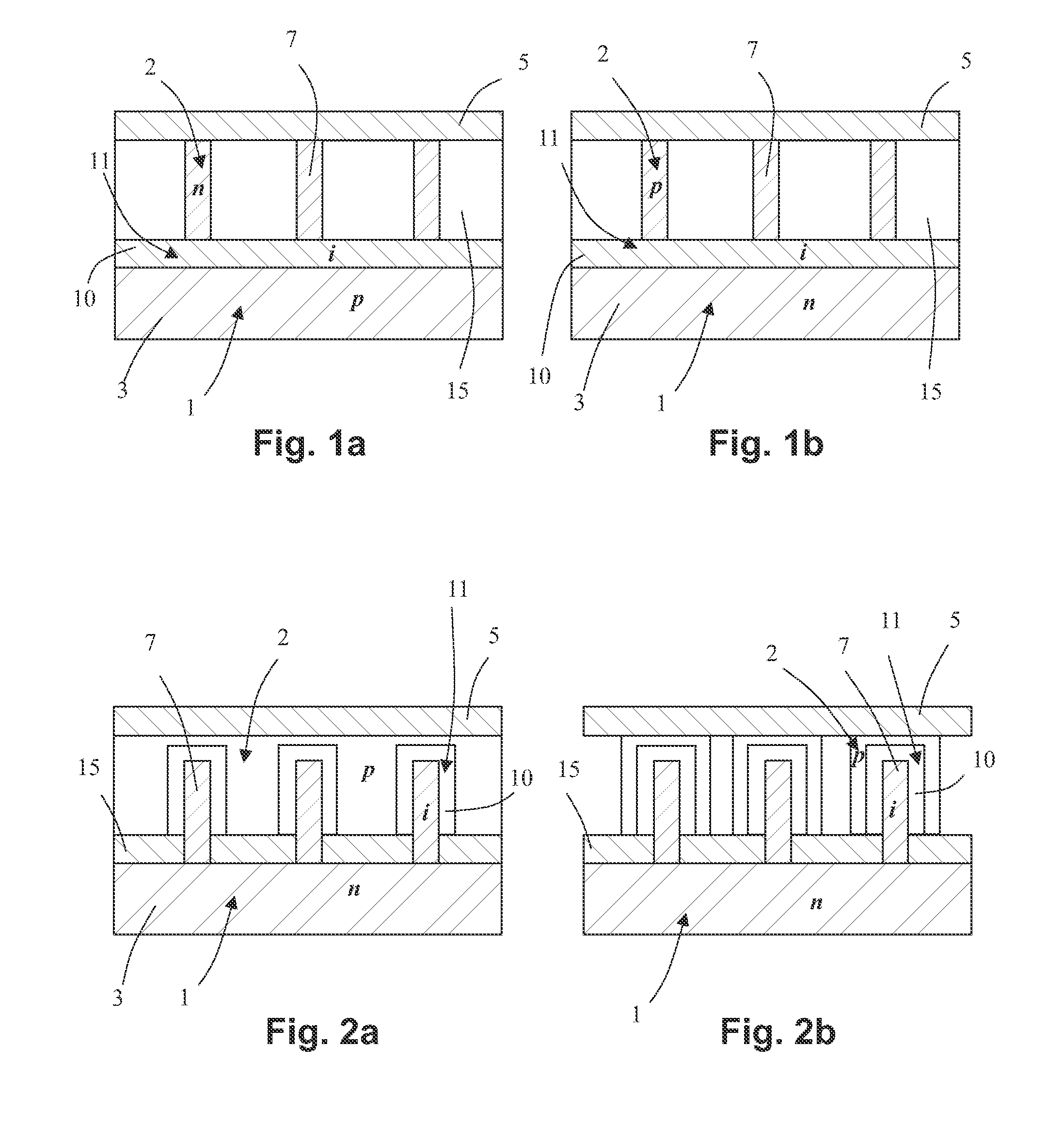 Nanostructured photodiode