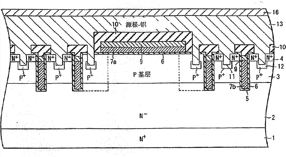 Trench type semiconductor power device with low gate resistance and preparation method thereof