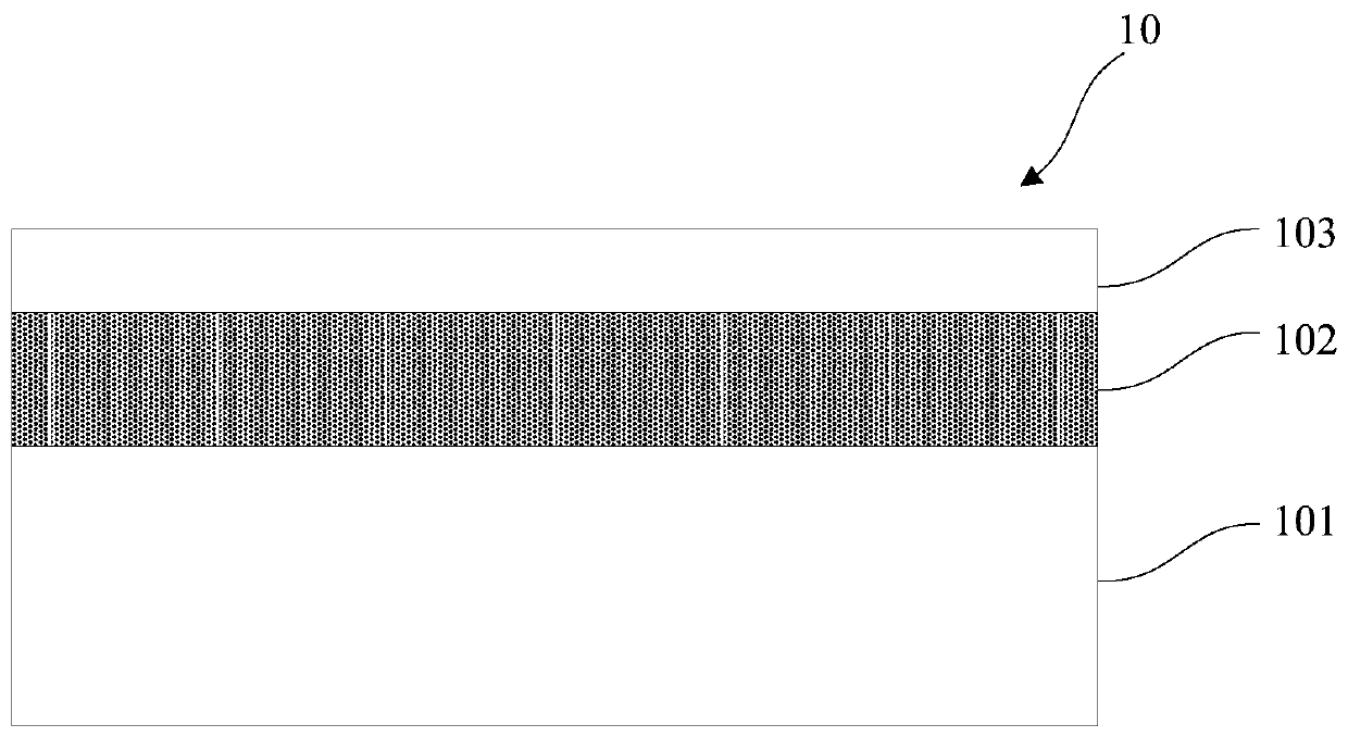 Silicon-based optical waveguide structure and manufacturing method thereof