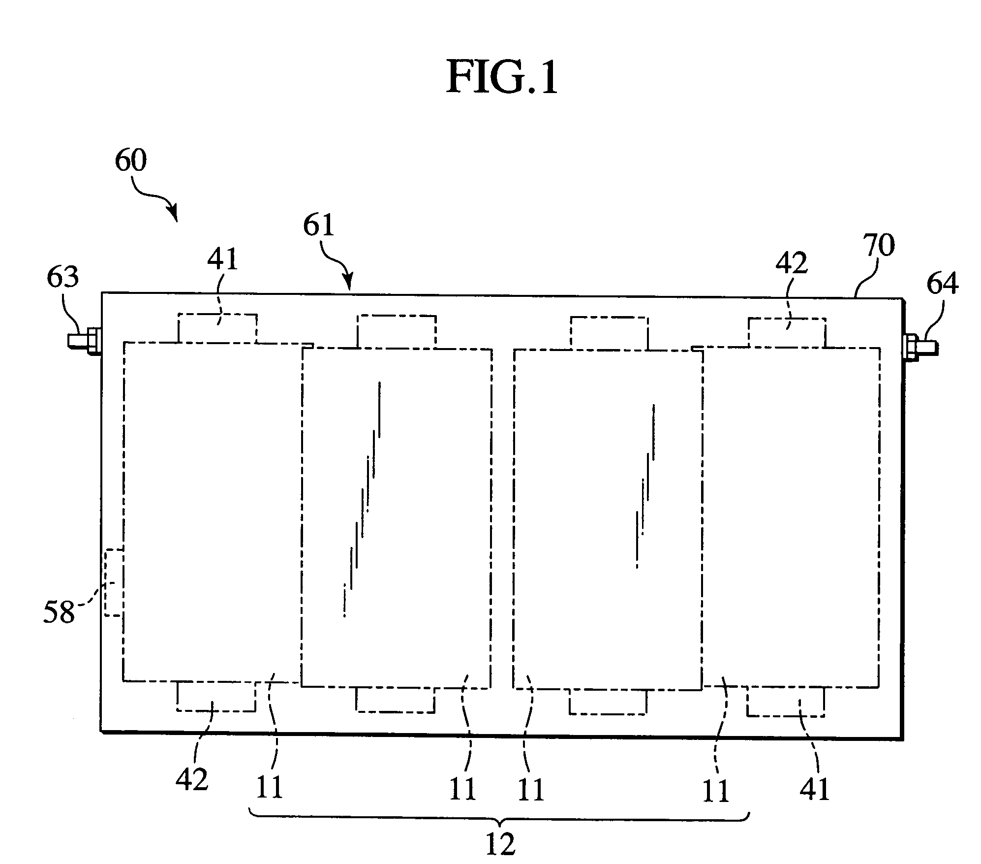 Battery module and combination battery