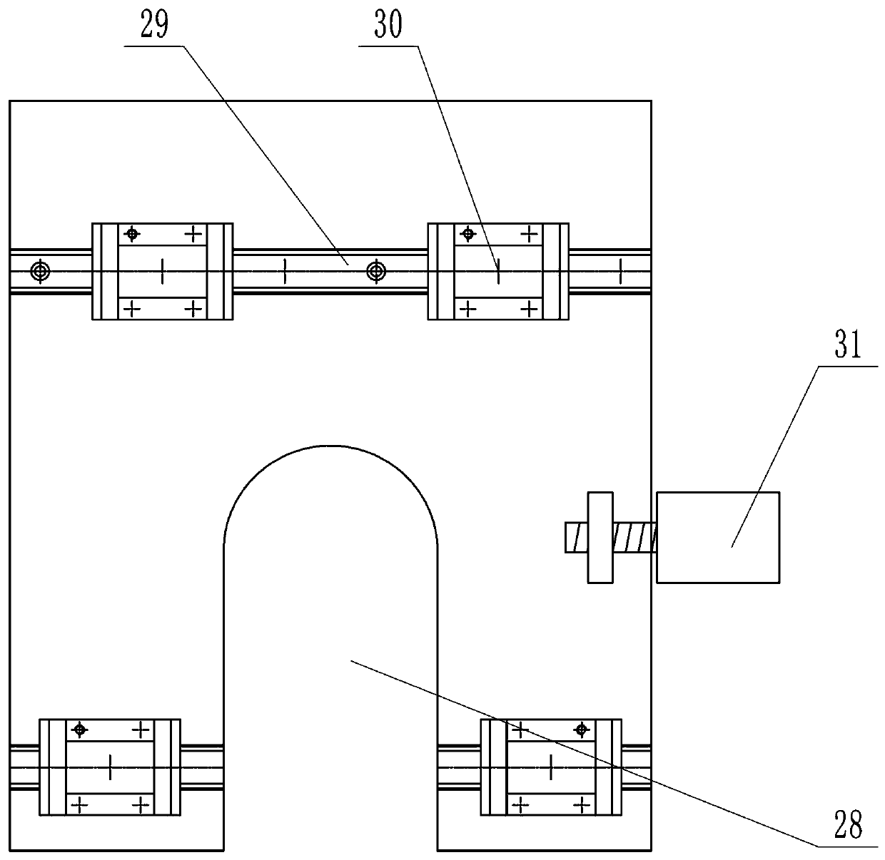 Square silicon core production equipment and manufacturing technology thereof