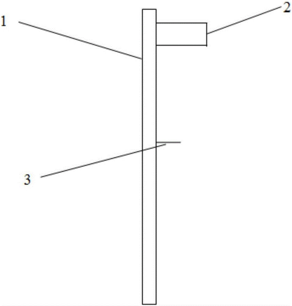 Self-calibration ultrasonic survey pin device and measuring method