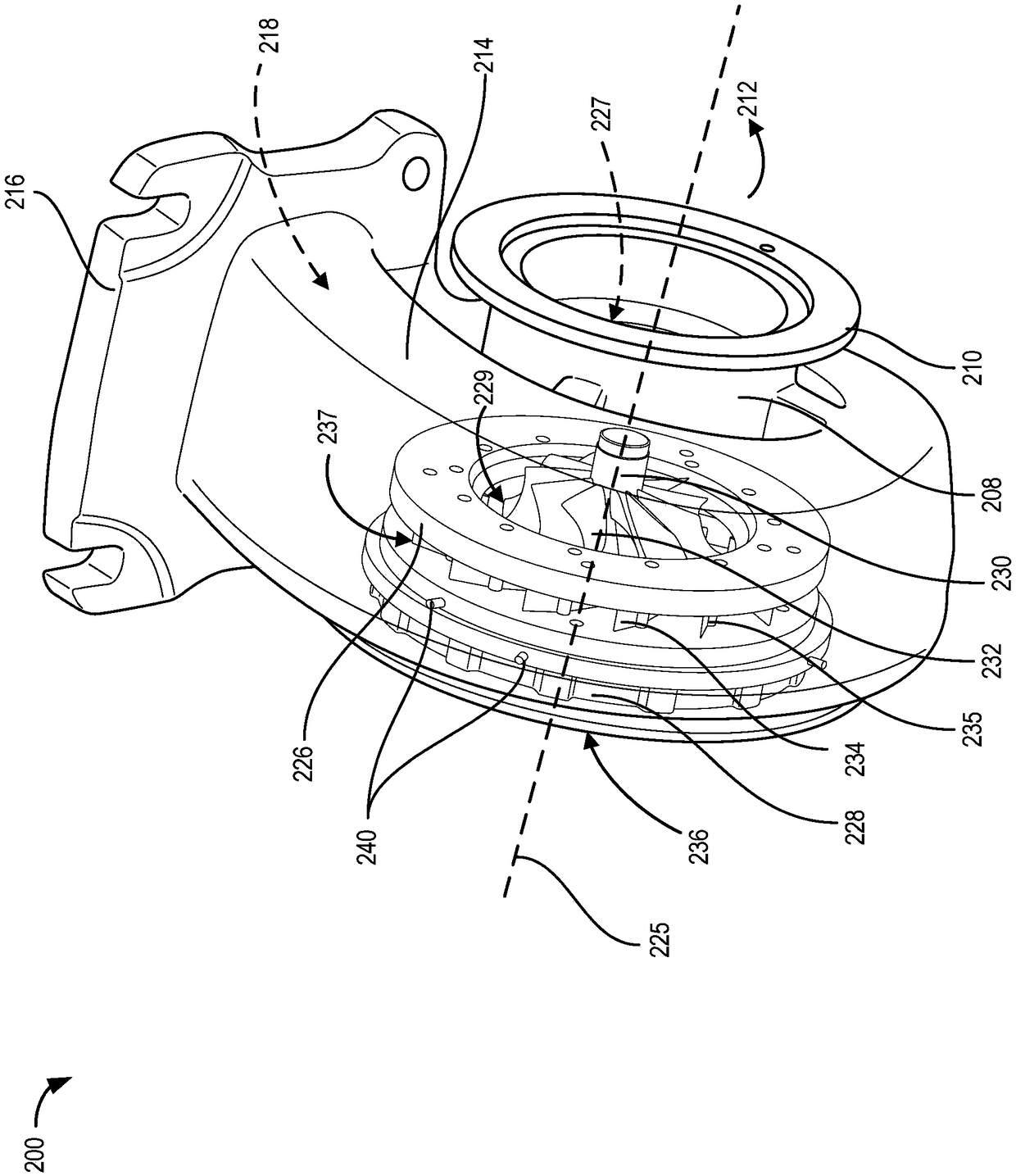 Nozzle blade design for a variable nozzle turbine