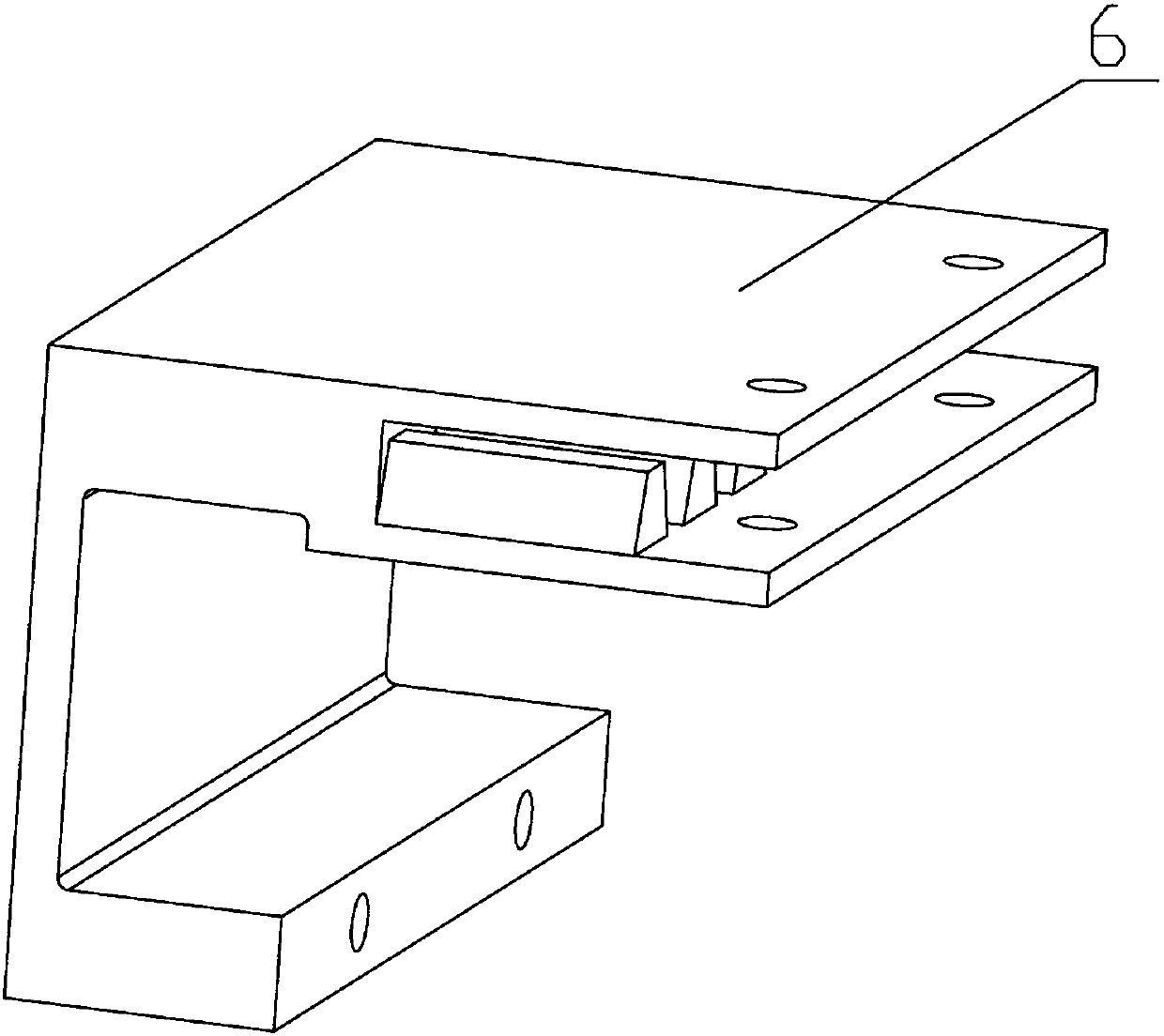 Double-synchronous-belt differential type carrying platform