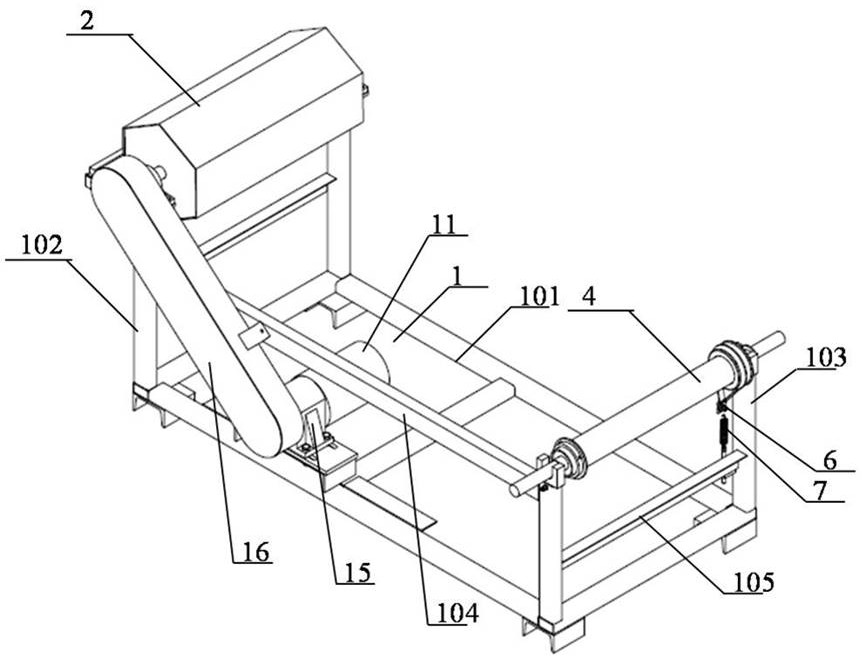 Automatic rolling cutting machine for stamped spool packaging bag