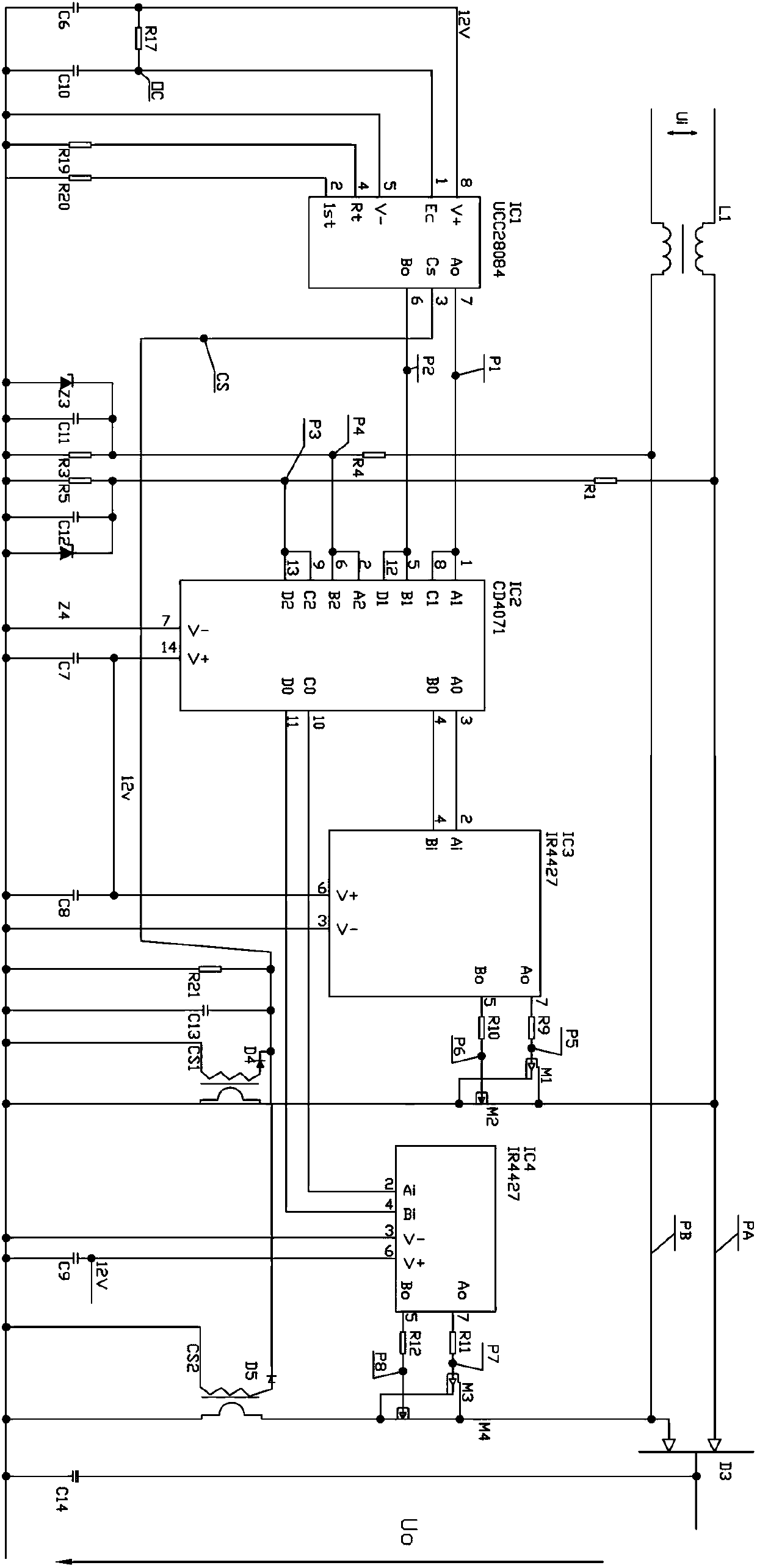 Multi-waveform input adaptive power converter with output protection