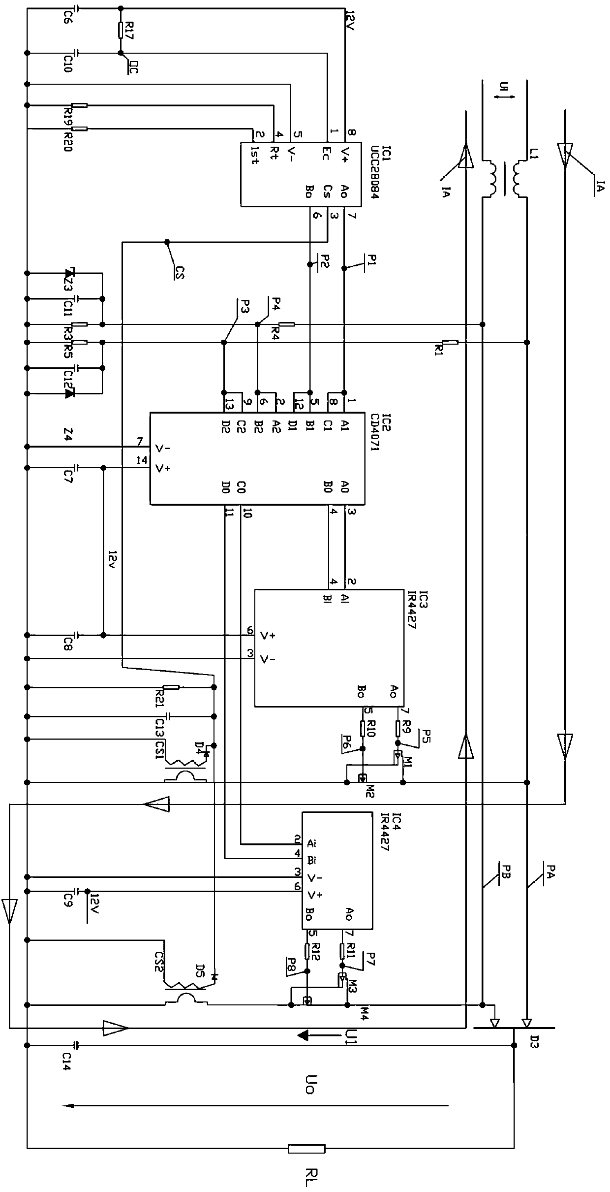 Multi-waveform input adaptive power converter with output protection