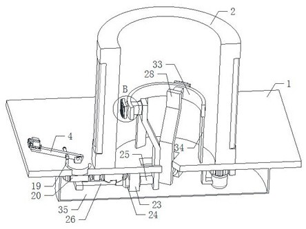 Three-phase asynchronous motor shell machining clamp