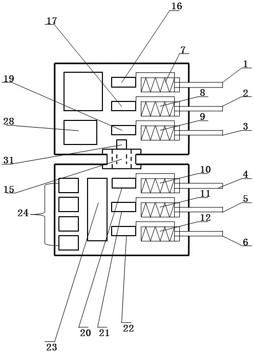 A device and method for detecting gaps in aviation catheters