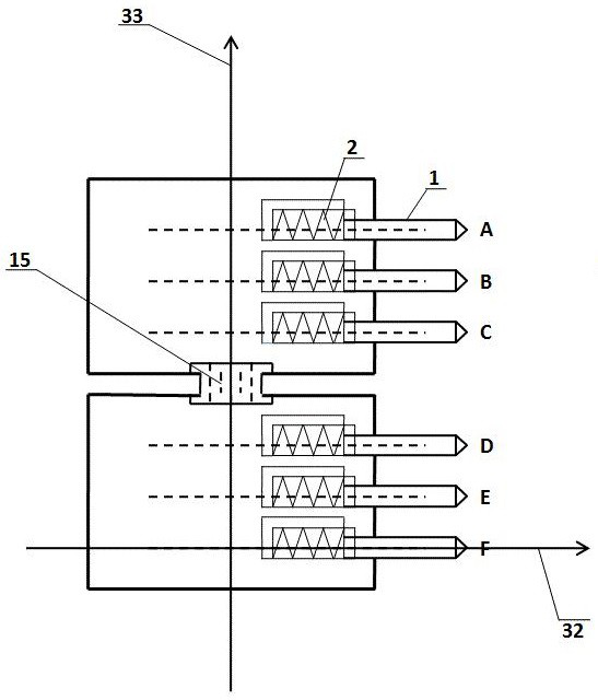 A device and method for detecting gaps in aviation catheters