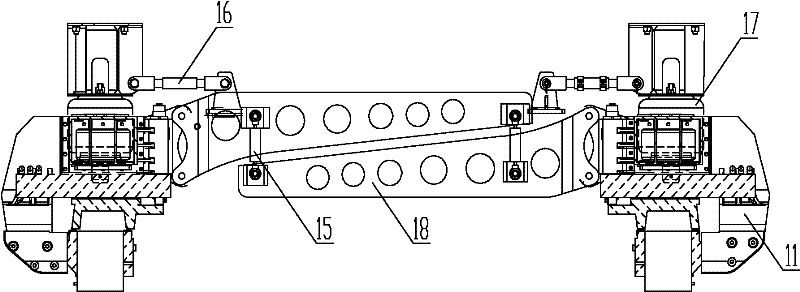 Maglev Train Bogie Fatigue Test Loading Device