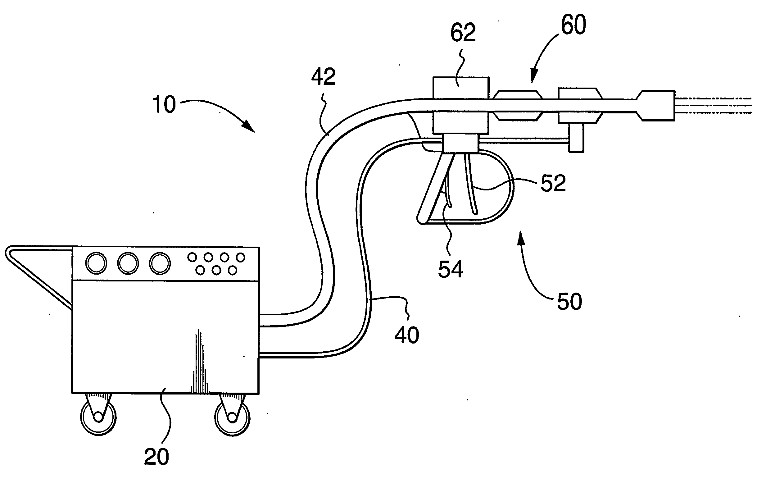 Ultrasonic waterjet apparatus