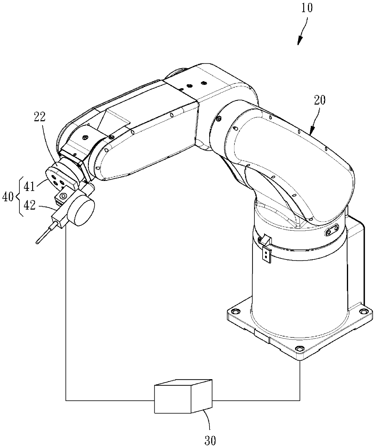 Mechanical arm system and its parallelism correction method