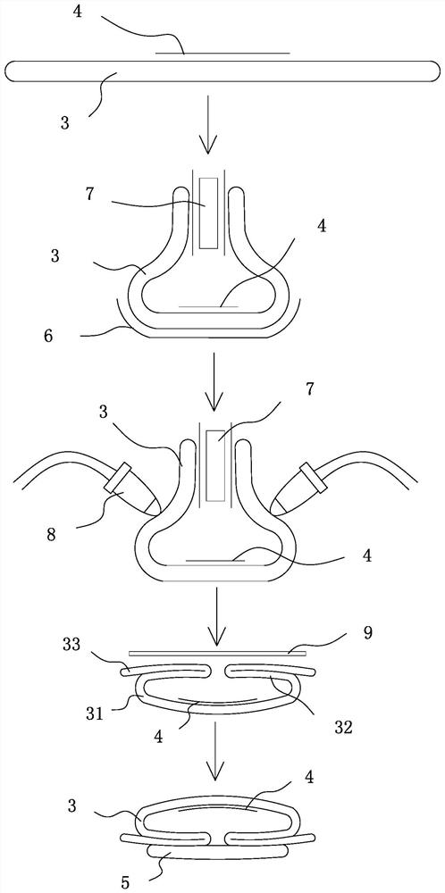 Preparation method of low-back-osmosis absorption article