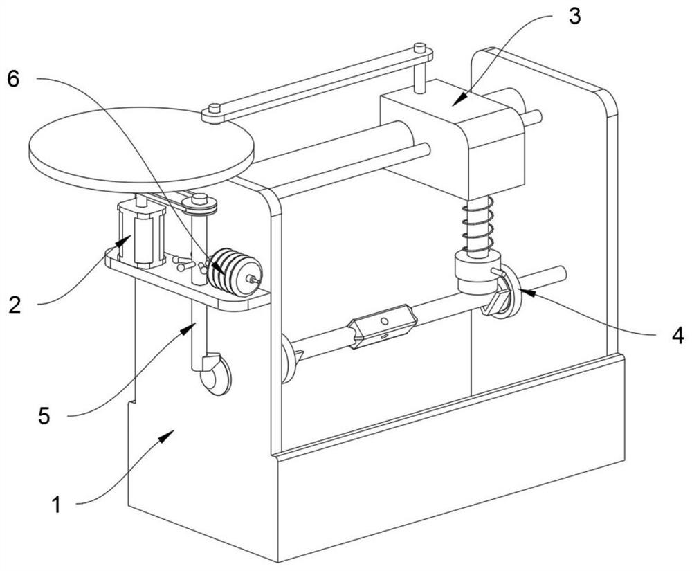 Wax oil smearing device for chair legs