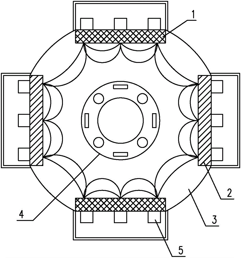 A kind of numerical control cutting tool with craltin superlattice coating and preparation method thereof