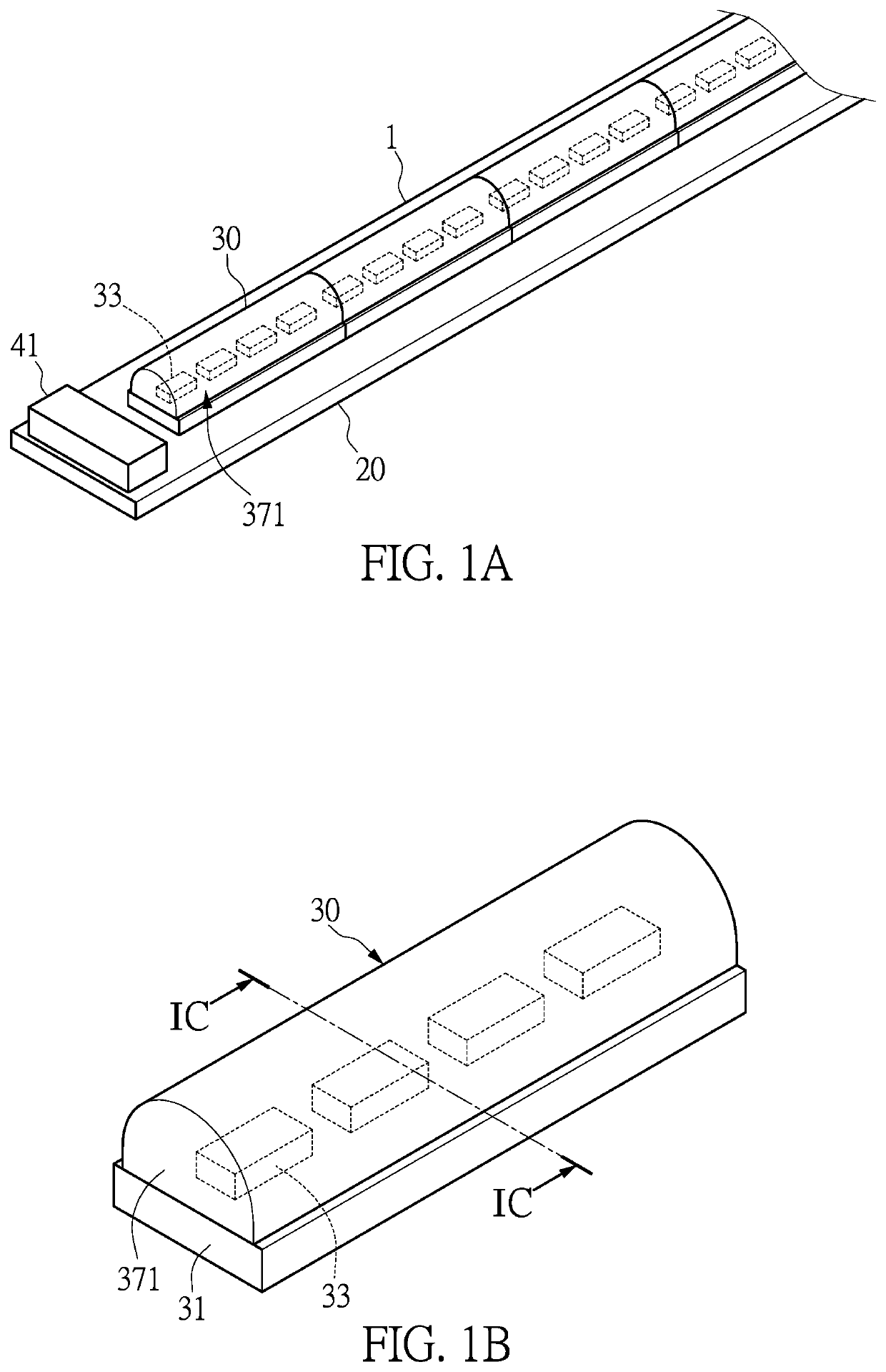 Slim linear LED lighting device