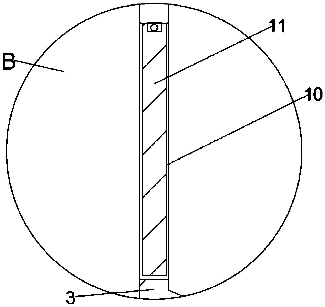 Track underwater feed device for aquaculture