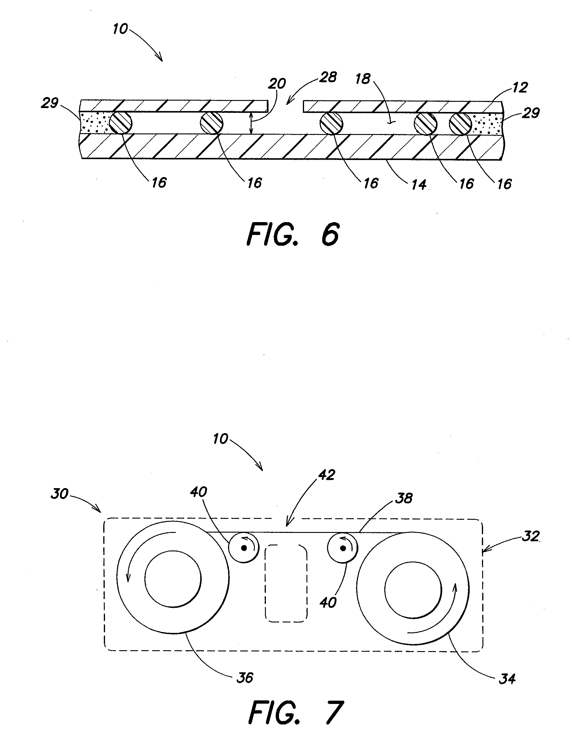 Disposable chamber for analyzing biologic fluids