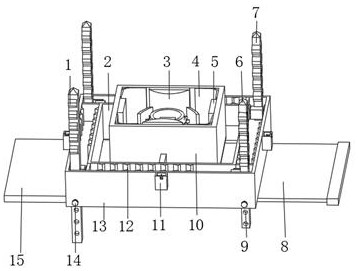 Surveying and mapping frame for building construction