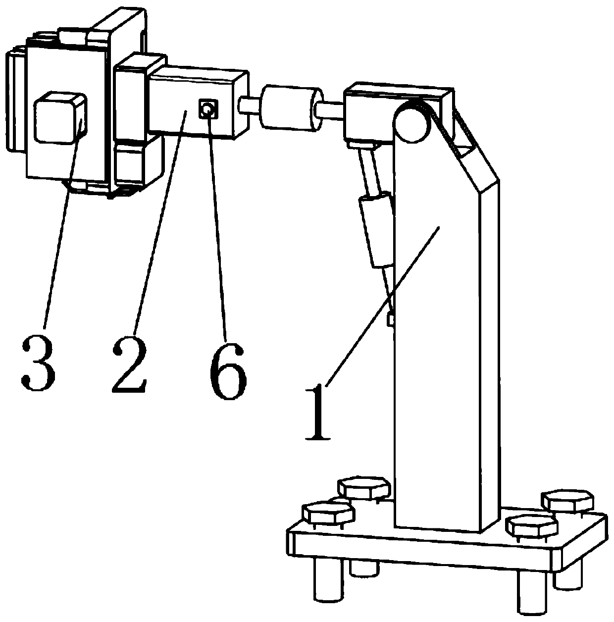 Multi-specification clamping manipulator for automobile maintenance