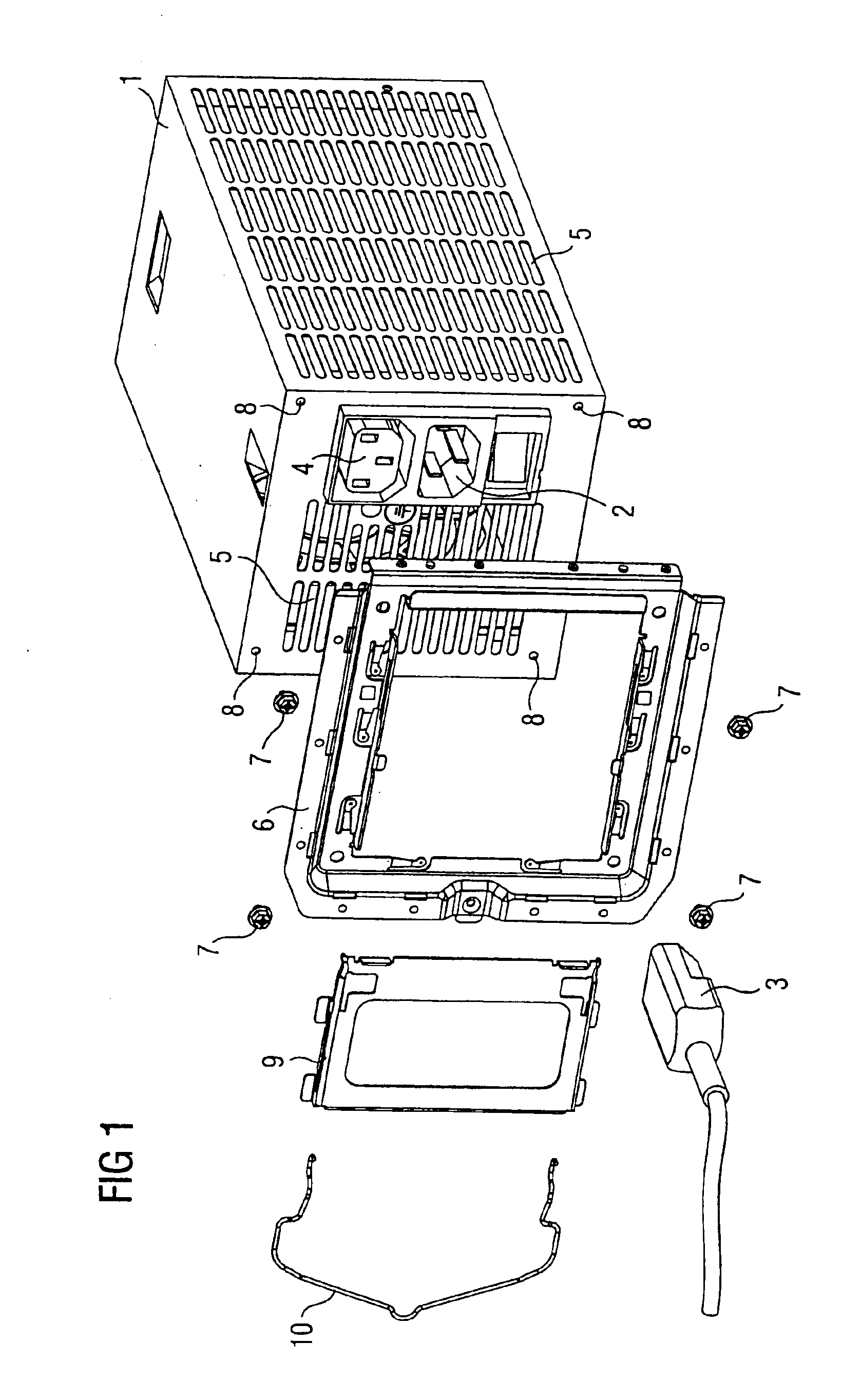 Power supply for an electrical appliance