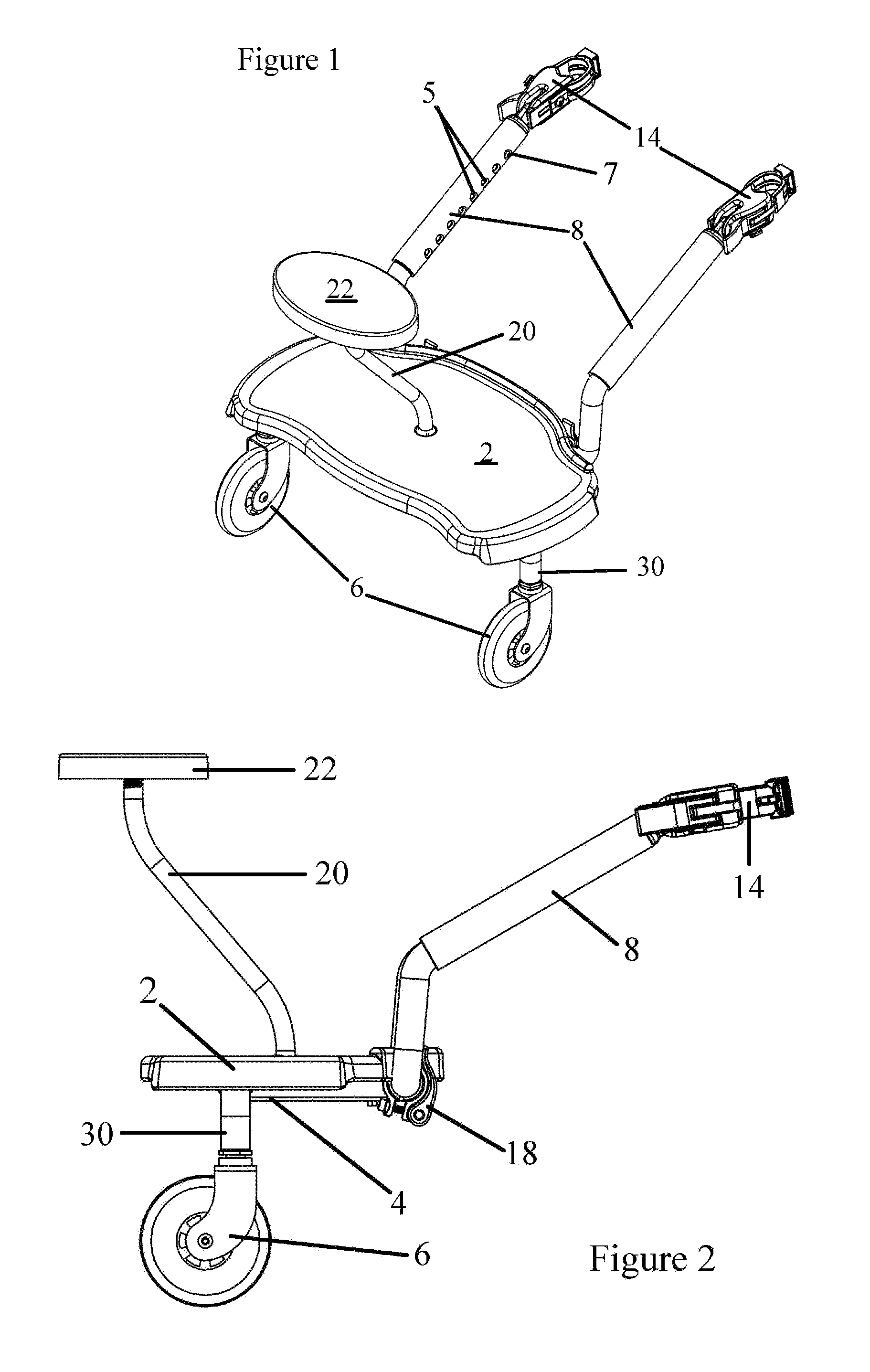 Stroller passenger assembly