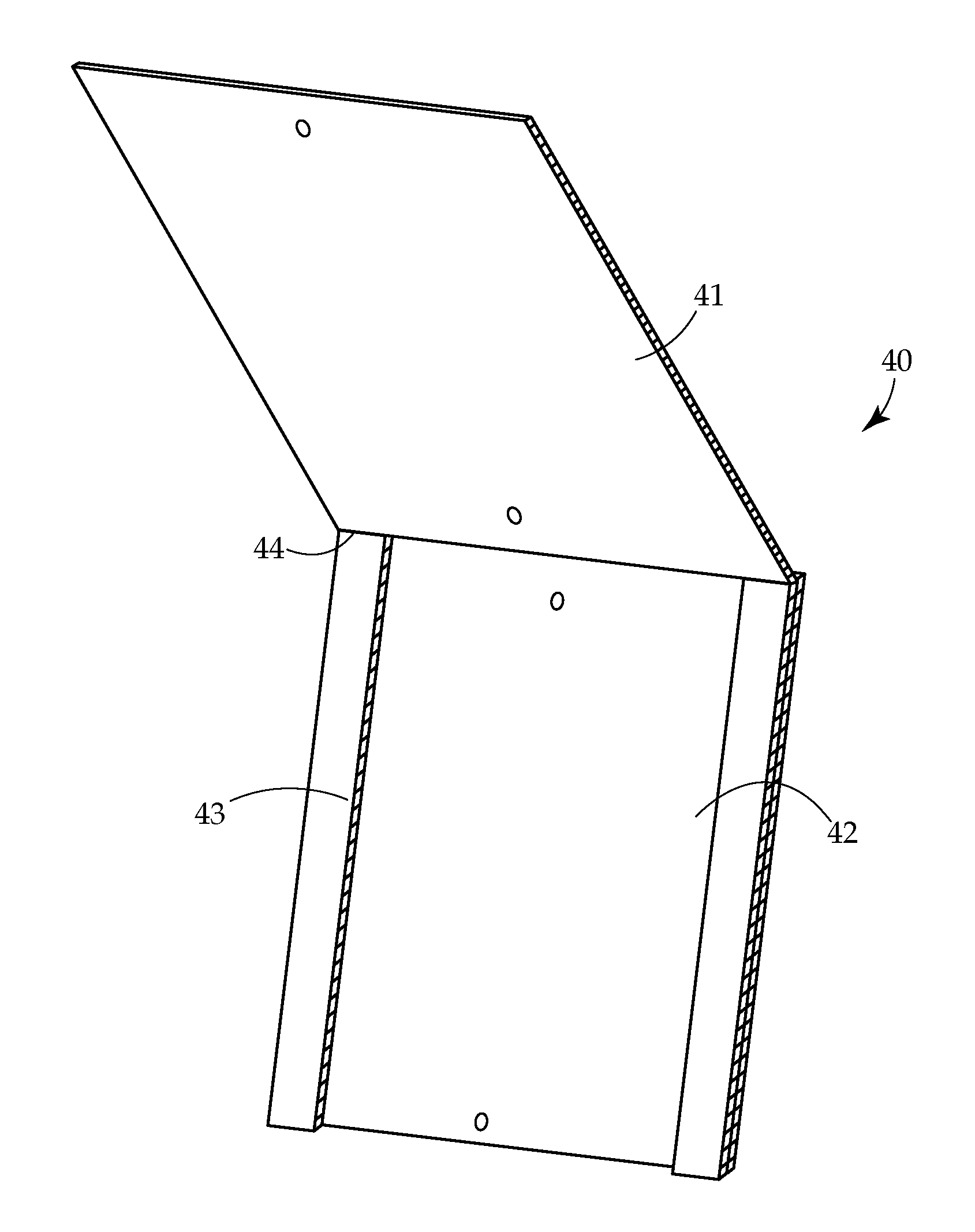 Write erasable component system